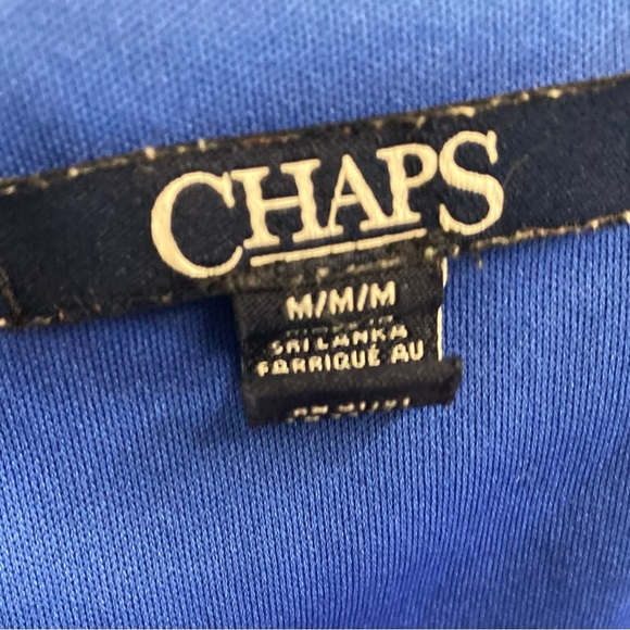 Chaps Blue Dress - Picture 2 of 3